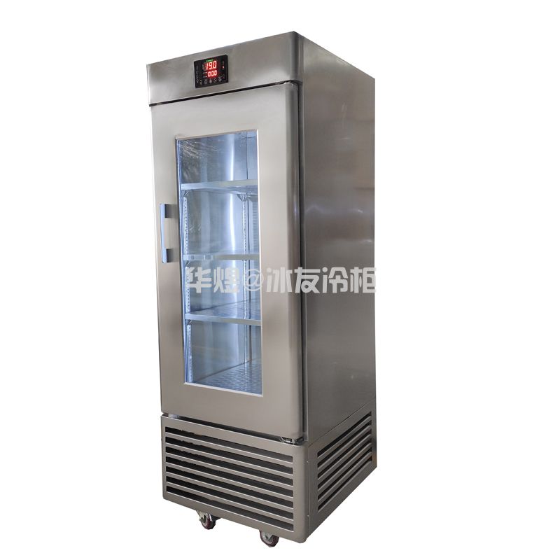 定制款单门不锈钢保鲜柜商用冷藏展示柜厨房冷柜生产厂家