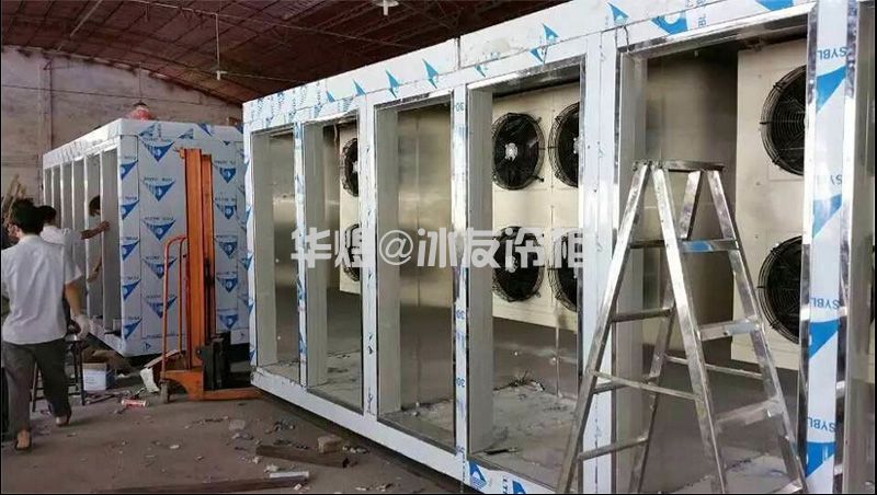 冰友定制款大型速冻柜6门90盘盘超低温速冻机红薯榴梿速冻柜冷柜(图10)