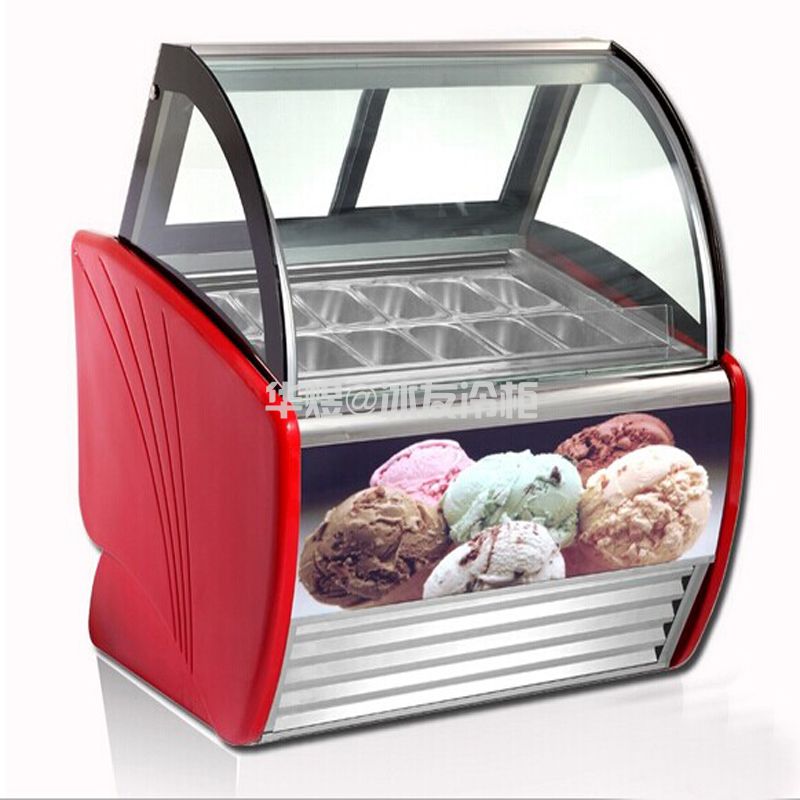 冰友侧板款冰淇淋柜冰激凌柜雪糕冷冻柜冰淇淋雪糕展示柜(图4)
