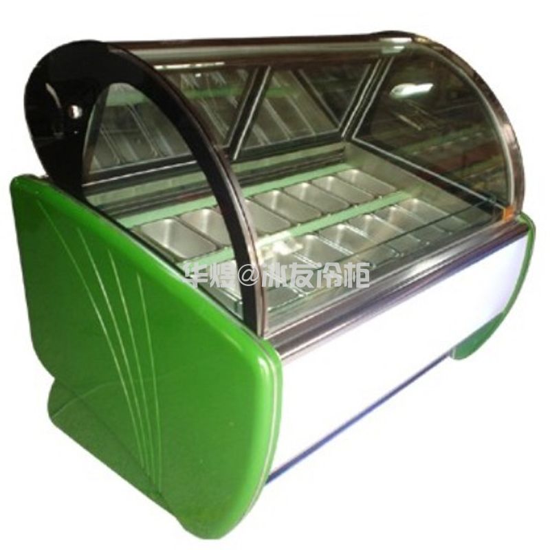 冰友侧板款冰淇淋柜冰激凌柜雪糕冷冻柜冰淇淋雪糕展示柜(图3)