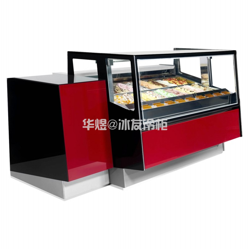 冰友冰淇淋柜风冷冰激凌冷藏展示柜广州冰淇淋柜厂家(图2)