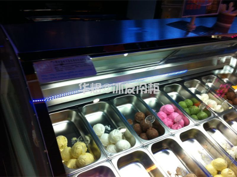 冰友冰岛之恋款冰淇淋柜冰激凌柜广州冰淇淋雪糕展示柜生产厂家(图2)