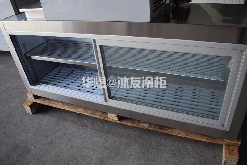 冰友厨房吊柜不锈钢挂墙柜商用厨房保鲜冷藏冷冻柜(图11)