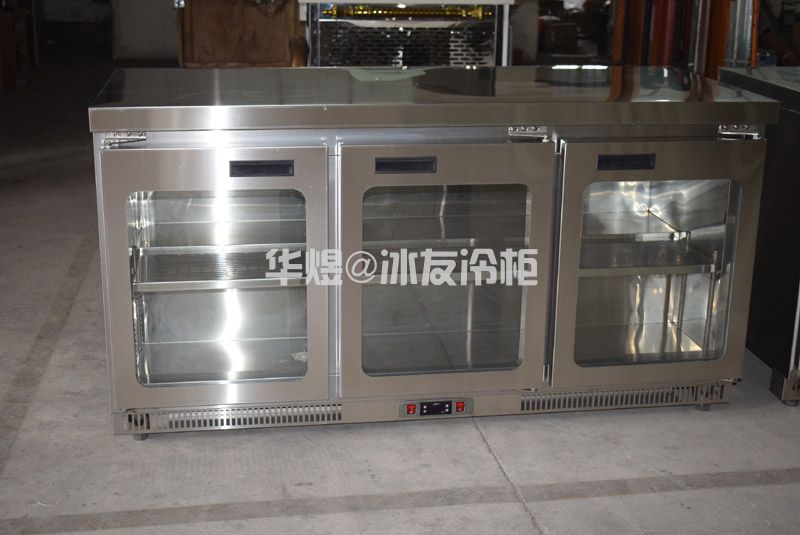 玻璃门工作台厨房操作台平面冷藏工作台(图11)