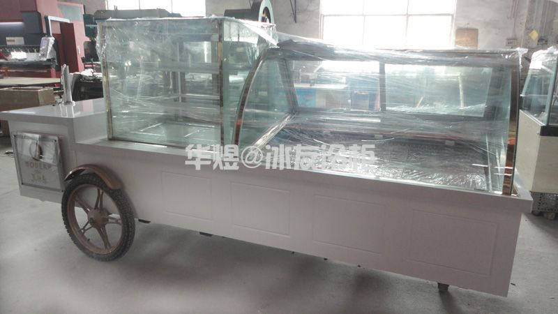 冰淇淋车马迭尔雪糕车冰淇淋冰棍流动花车冰淇淋手推车移动雪糕车(图8)