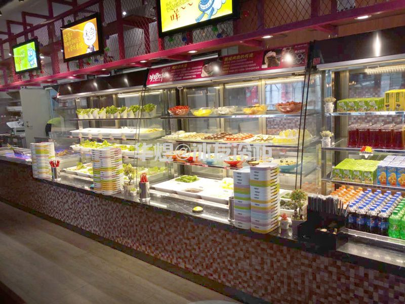 立式点菜柜饮料酒水、凉菜、水果蔬菜冷藏展示柜开放式冷柜(图3)