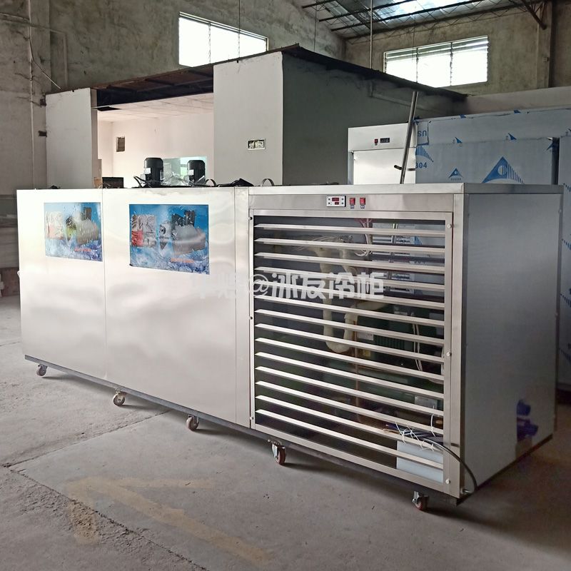 25公斤24桶大块冰冰砖机大型工业制冰机盐水槽式冰块机(图6)