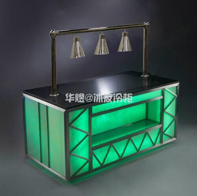 透光式热餐台保温餐台自助餐保温台(图5)