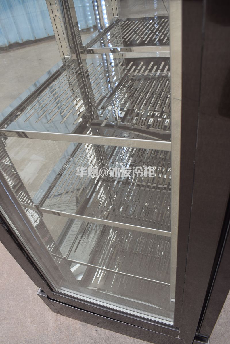 双门四面玻璃牛肉展示柜牛肉冷藏保鲜柜(图10)