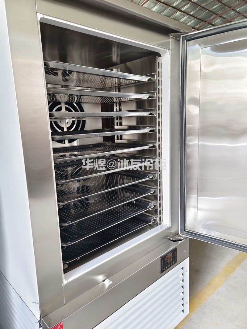 C款10盘插盘式速冻柜低温食品速冻机包子饺子海鲜果蔬急冻柜(图5)