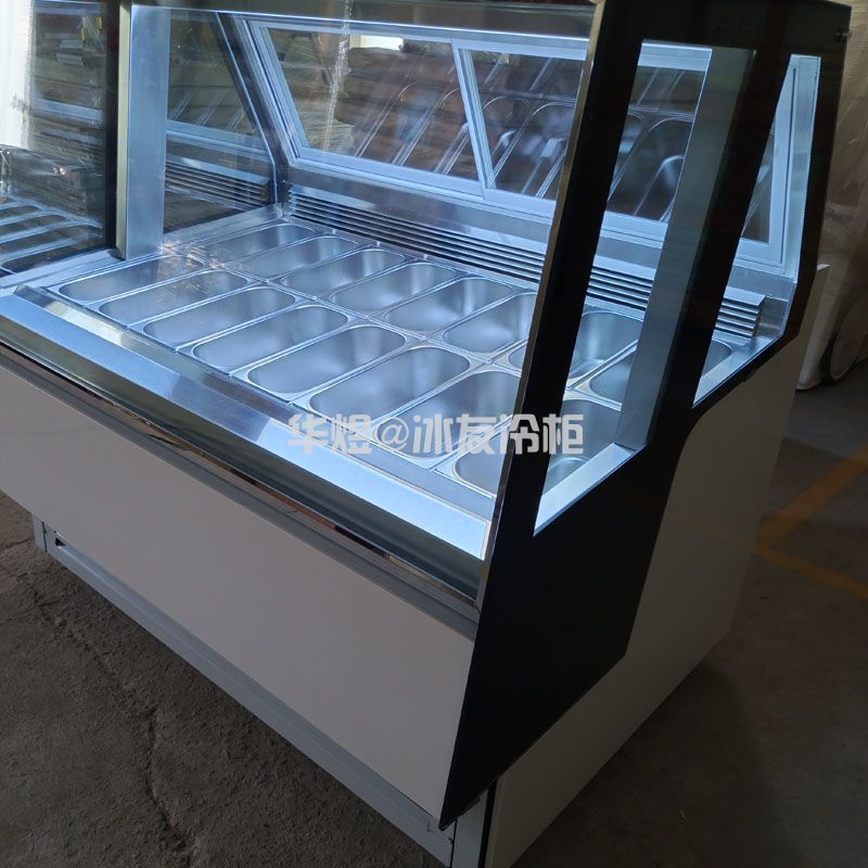 欧式16盘冰淇淋柜展示柜冰激凌柜雪糕冷冻柜(图6)