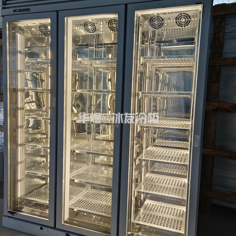 高身三门双温低温和牛展示冷柜玻璃门低温展示柜牛肉冷冻柜(图7)