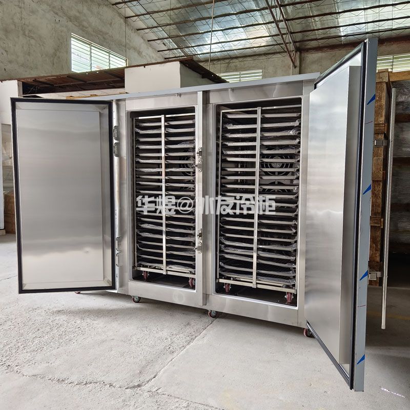 双门推车式40盘速冻柜低温速冻机急速冻冷冻柜食品速冻柜生产厂家(图9)