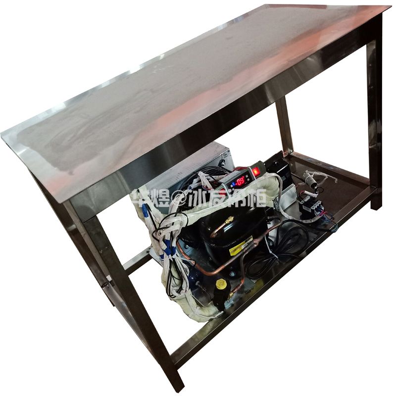 镶嵌式冷板台不锈钢冷冻台冷冻板台(图2)