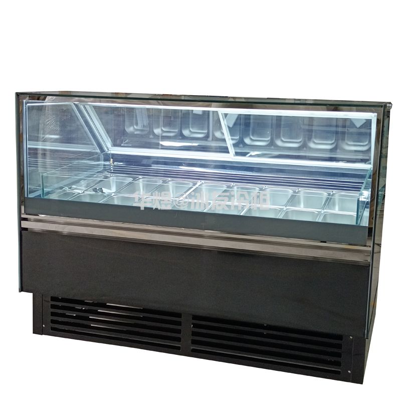 冰友定制厂供16盘冰激凌柜雪糕柜定制冰激凌展示柜冰棒冰棍冷藏冷冻柜(图4)