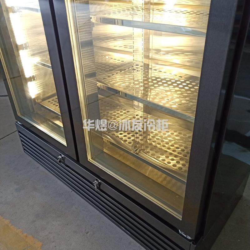 黑拉丝低温牛肉展示柜牛肉冷冻柜(图2)