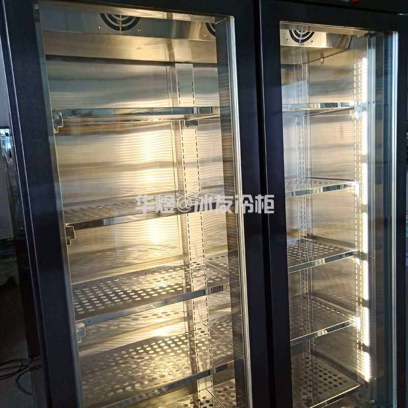 黑拉丝低温牛肉展示柜牛肉冷冻柜(图4)