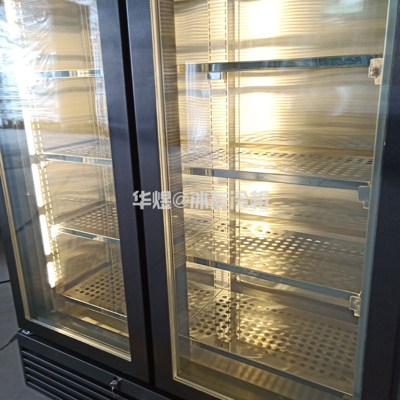 黑拉丝低温牛肉展示柜牛肉冷冻柜(图3)