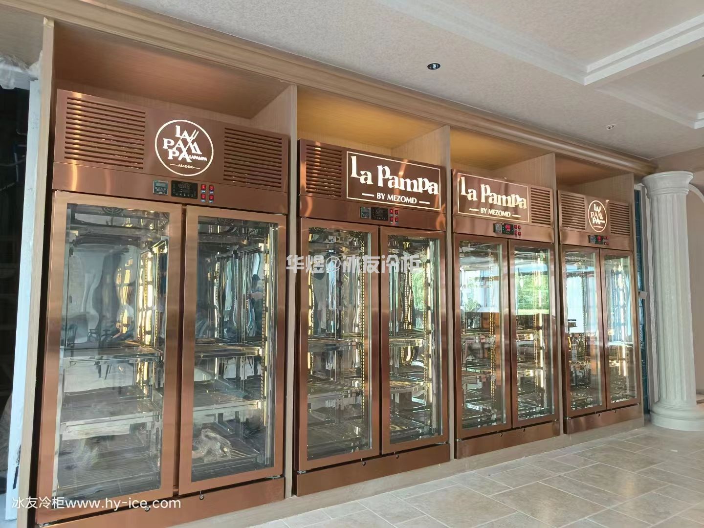 2022年7月底DRYAGING4台和牛冷柜进住广州地标天河城意大利餐厅，高端食材，期待与每一位爱生活懂生活的你邂逅，感受舌尖上的美食！(图2)