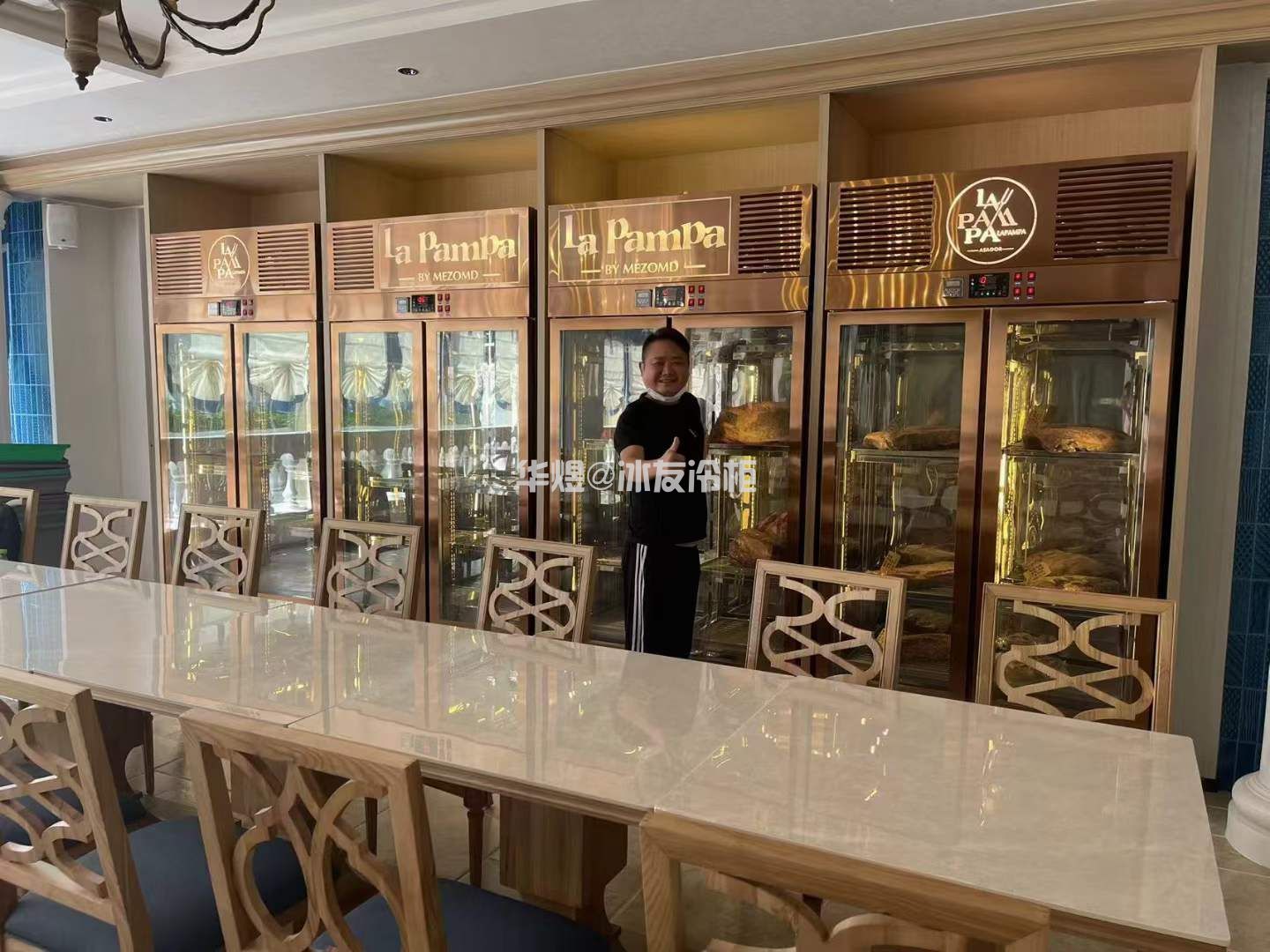 2022年7月底DRYAGING4台和牛冷柜进住广州地标天河城意大利餐厅，高端食材，期待与每一位爱生活懂生活的你邂逅，感受舌尖上的美食！(图1)